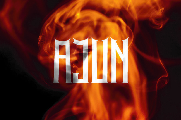 Ajun: The Power of Mysterious, Modern Blackletter Design