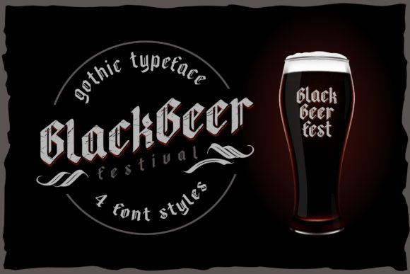 Blackbeer: The Gothic Powerhouse for Bold Branding