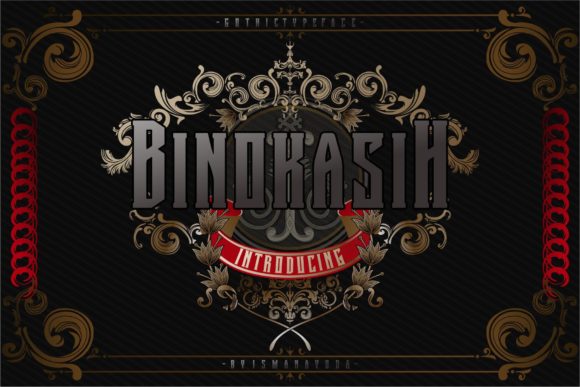 Mastering Visual Impact: Why Binokasih Is the Essential Blackletter Font for Modern Design