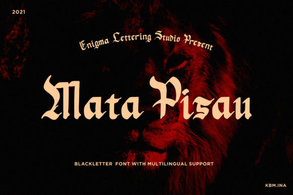 Mata Pisau Font Review