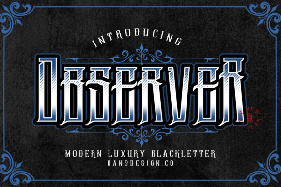 Observer: The Bold Typography Choice for Modern Crafting and Branding