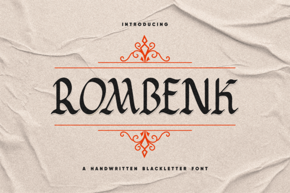 Rombenk: Strategic Typography for High-Impact Visual Communication