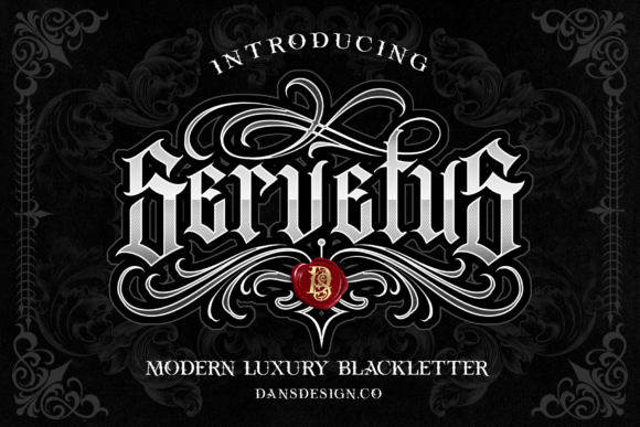 Servetus: Bold Blackletter for Modern Design