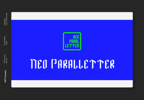 The Renaissance of Neo Paralletter: Bridging Tradition and Contemporary Design
