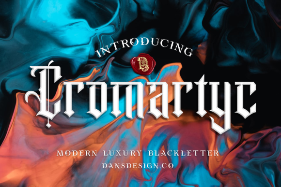 Why Cromartyc Is the Modern Blackletter Choice for Bold Branding