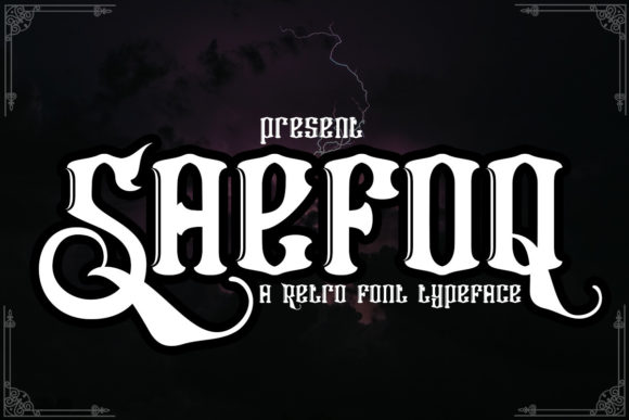 Why Saefoq Is the Gothic Typography Choice You Didn’t Know You Needed